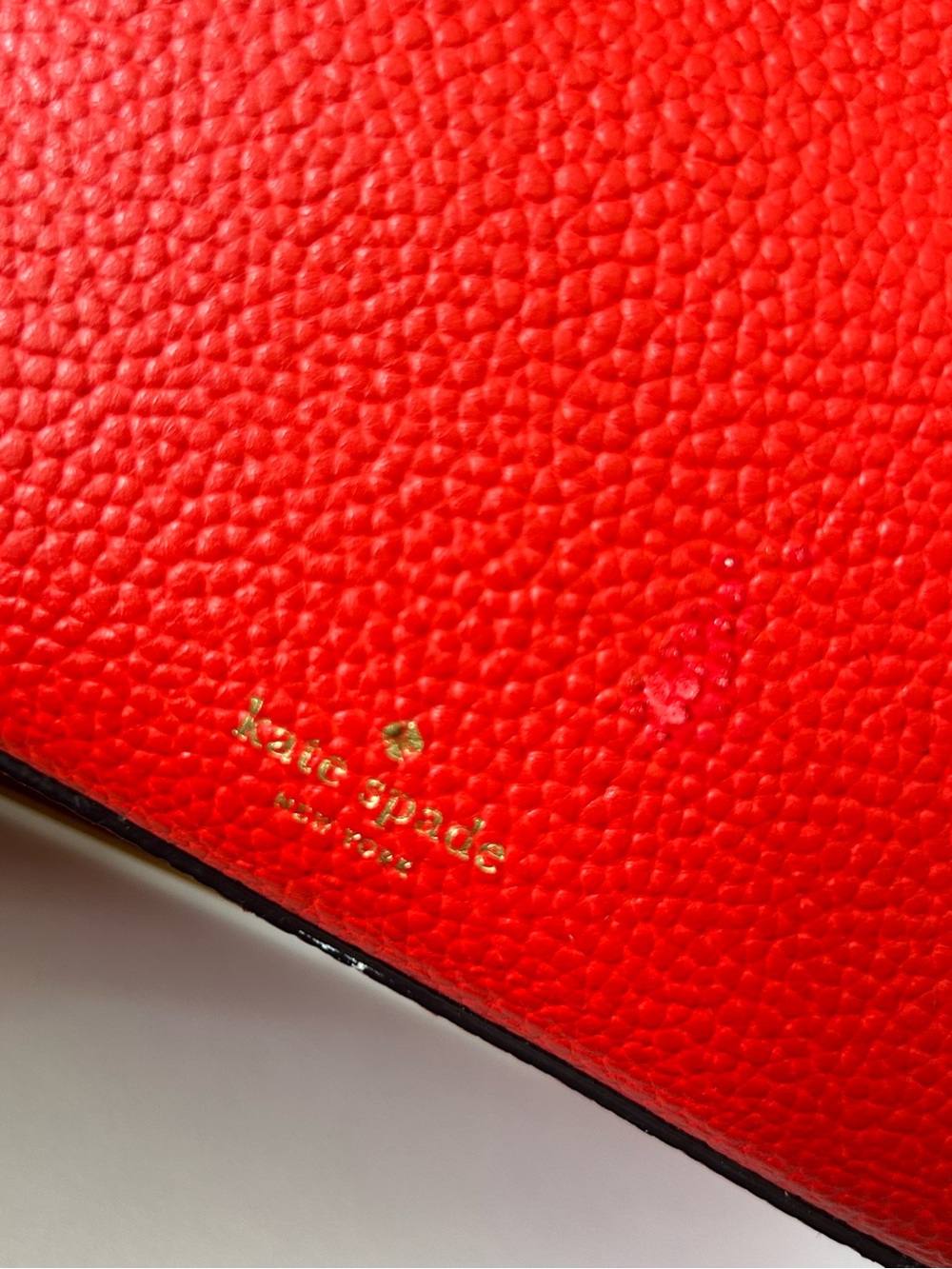 kate spade Red Pebbled Leather Shoulder Hobo - Picture 13 of 15